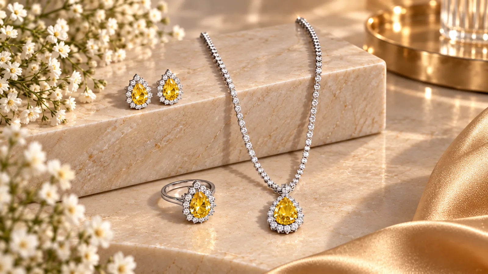 Cherish Dimas: The Timeless Beauty of Yellow Diamond Jewellery